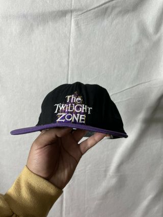 Vtg Disney The Twilight Zone Tower Of Terror Snapback 1990s Goofy’s Hat Company