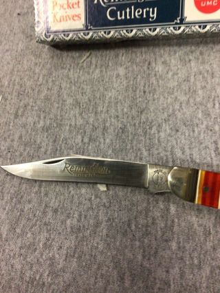 1988 Remington R1615 Candy Stripe Large Toothpick Single Blade Made in USA 3