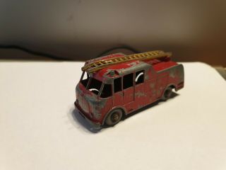 Matchbox Regular No 9c Merryweather Fire Engine Gpw Knobbly From The 1960s
