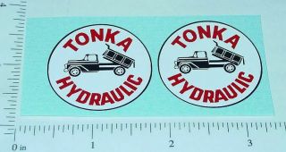 Tonka Hydraulic Dump Truck Sticker Set Tk - 139