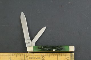 Remington R - 73 Small Green Bone Doctor ' s Pocket Knife 1610 3