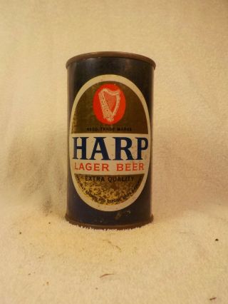 Harp Lager Flat Top Old Beer Can
