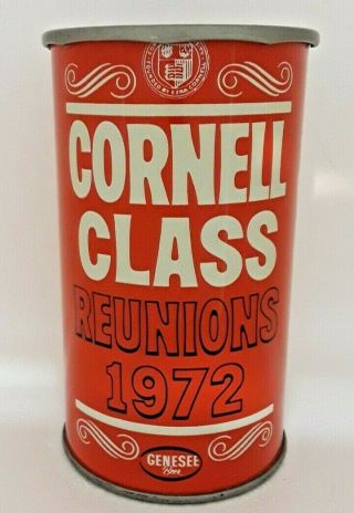 Genesee Beer Cornell University Class Reunion Can Mug 1972 Rochester Ny