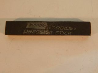 Norton Norbide Machinists Toolmakers Dressing Stick 3”x ½” X3/16”,  1/4”? Vgc - Euc