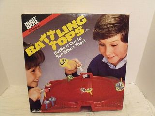Vintage Battling Tops Game 1986 Ideal Games 7094 Complete Vgc