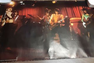 Rare.  Vintage.  Rolling Stones Poster.  1972.  Pace Intl.