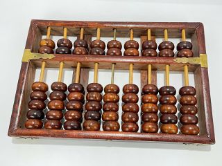 Lotus Flower Brand Abacus 63 Bead 9 Row Made In The People 