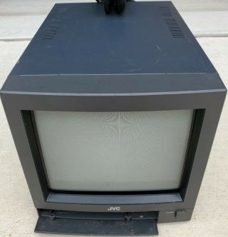 Vintage Jvc Tm - 9u (a) 9 " Ntsc Color Crt Video Monitor