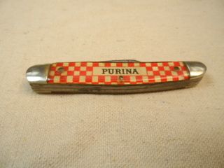 Pocket Knife Vintage Kutmaster 3 Blade - Purina Promotional