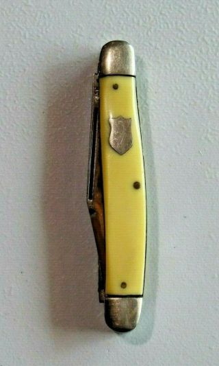 Vintage Kutmaster 3 Blade Folding Pocket Knife Utica Ny 3 1/4 " Long