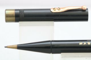 Vintage Masco Black Spark Detection & Propelling Pencil,  Cased & Instructions