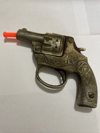 Vintage Kilgore Cast Iron Invincible Cap Gun