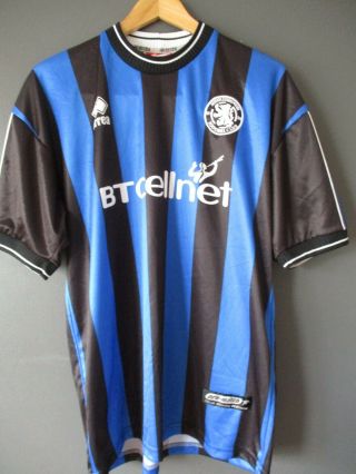 Vtg 2000 - 2001 Middlesbrough Away Football Shirt (m) Jersey Bt Cellnet Errea - Ex