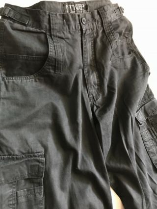 Tripp Nyc Vintage Black Pants Sty Af3774m Rn78061 Medium 32 " Waist 30 " Leg Opening