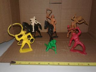 Tim Mee Toys 1950s - 1960s Cowboys,  Indians And Horses