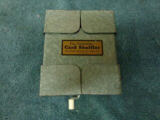 Vintage Ely Culbertson Card Shuffler