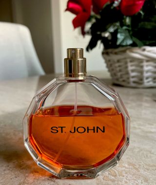 Vintage St.  John Signature Perfume 3.  4oz Eau De Parfum No Cap