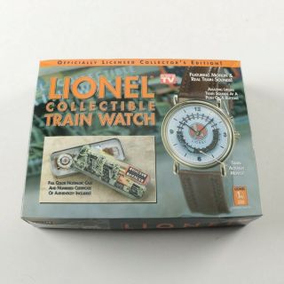 Lionel Collectible Train Watch Ln/box
