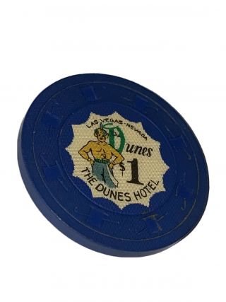$1 Las Vegas Dunes 1964 Casino Chip