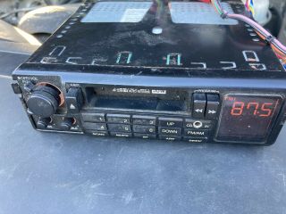 Vintage Audiovox Av - 228 Auto/car/rv/truck Cassette/radio Stereo Pull Out Stereo