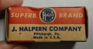 Empty Box For Halco Brand Caps For Cap Guns