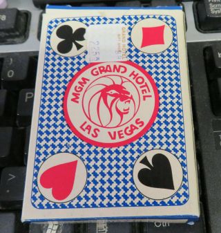 Mgm Grand Hotel Las Vegas Lions Head Playing Cards Reno Sales