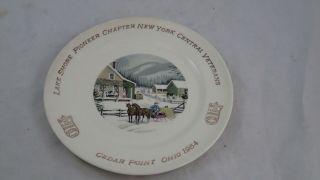 1954 York Central Plate Railroad Lake Shore Pioneer Chapter Cedar Point Ohio