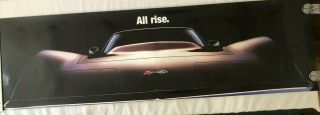 Poster Chevrolet Chevy Corvette Sting Ray Coupe Convertible All Rise