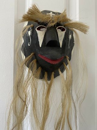 Yaqui Yoeme Mayo Indian Dance Mask Mexico Indian Pascola Sinaloa Pueblo Vintage