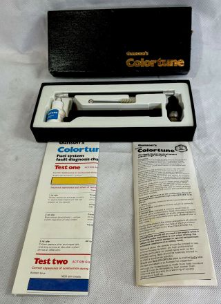 Vintage Gunsons Colortune 14mm Plug Box With Instructions Complete Vgc