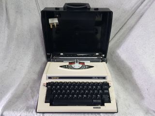 Brother 3600 Vintage Portable Electric Typewriter With Case And Power Cable