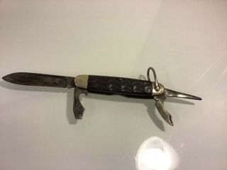 Vintage Kutmaster Utica Ny 4 Blade Pocket Knife