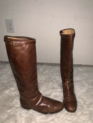 Vintage Ralph Lauren Leather Riding Boots