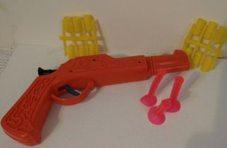 Vintage Toy Dart And Bullet Gun Incredible Power With Ammo As Seen.  Maker Unknow