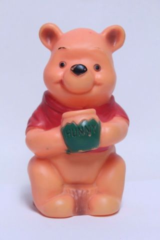 Vintage Walt Disney Sears & Roebuck Winnie The Pooh Soft Rubber Squeak Toy