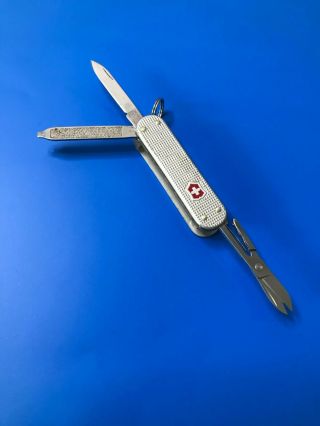 Victorinox Silver Alox Flash Swissmemory Swiss Army Knife (no Usb)