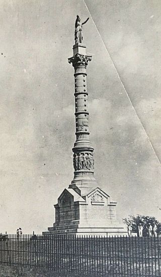Revolutionary War - Ww1 Us Navy Sailors At Yorktown Victory Monument Photo 1917