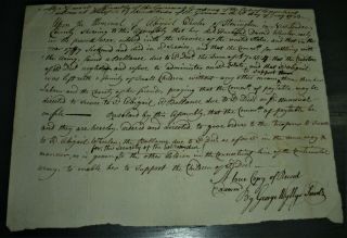 1783 Payment Due Soldiers Family Died At Valley Forge Revolutionary War Vafo