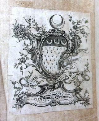 1753 IMP.  BOSTON MASSACRE PROV.  ? Pope HORACE 336p (FINE) Engr.  Plates LEATHER 3