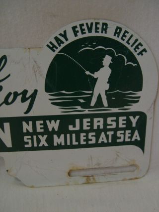 Vintage Beach Haven Jersey Vacation Spot Souvenir License Plate Topper 3