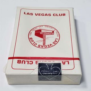 1 Deck Vintage Las Vegas Club Hotel Casino Playing Cards Wb8 - Vlvcr03