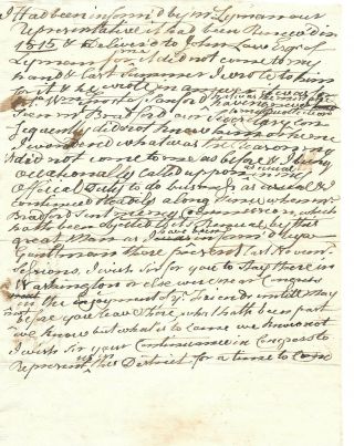 William Frost Maine Revolutionary War Officer Autograph Letter Signed 1817