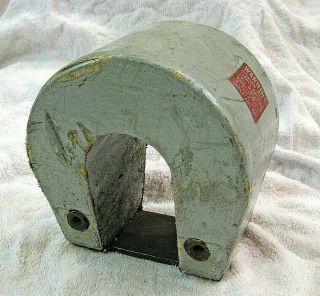 Vintage U Shaped Magnet Large,  H.  D.  Very Strong Ideal For Science Lab Ships