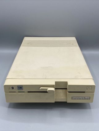 Commodore 1571 5.  25 " Floppy Disk Drive Vintage For C64 / 128 Power Only 5