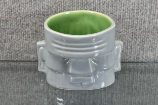 Munktiki Ceramic Mug Chunk Grey 3.  75 " X5 " X4.  5 "