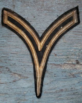 1840 - 1865 Us Army Corporal Stripe Chevron Badge Device