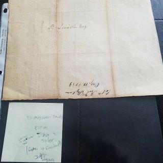 JOHN TYLER Sr.  Letter To BENJAMIN LINCOLN 1789 Revolutionary War General ALS 2