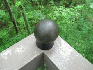 Antique Civil / Revolutionary War Dug 3.  8 Lb Artillery Shell Relic Cannon Ball