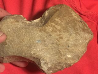 Authentic 5” Knife Blade Axe Scraper Ancient Stone Tool Artifact “War Club” 2