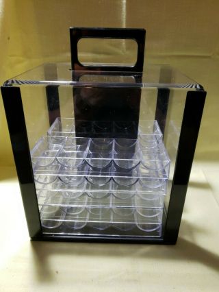 Caddy 1000 Poker Chip Carrier Caddy With 10 Chip Racks Holds 1000 Chips Storage